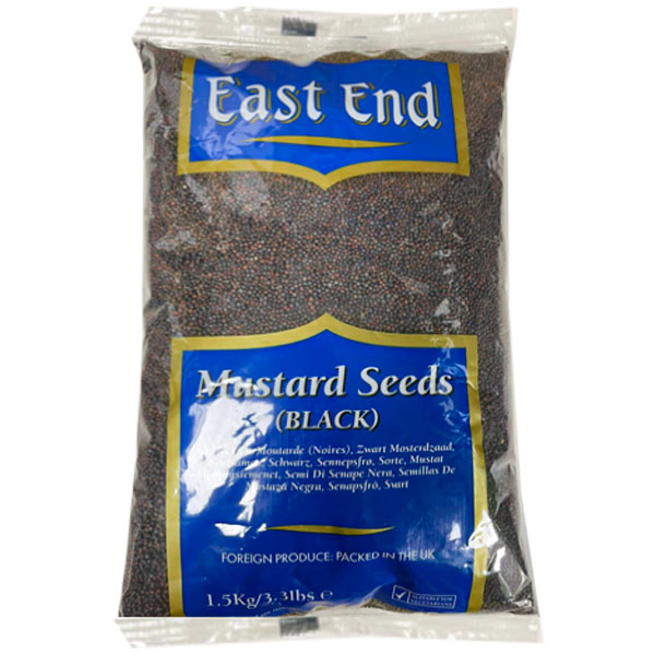 East End Mustards Seeds Black 1.5kg