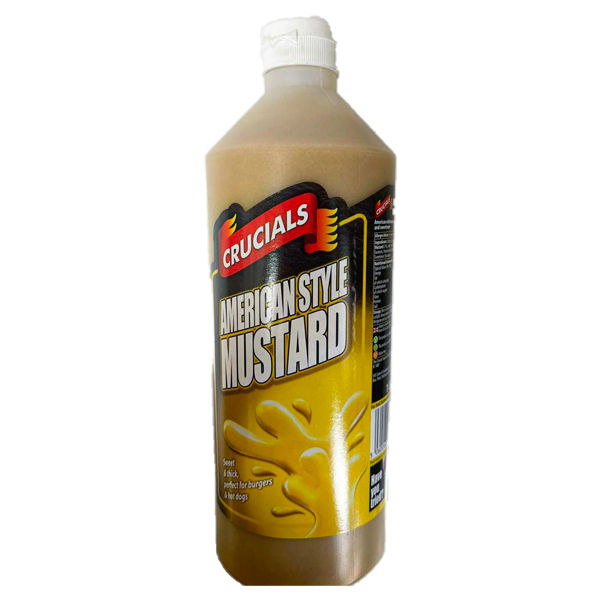 Crucials American Style Mustard 1L