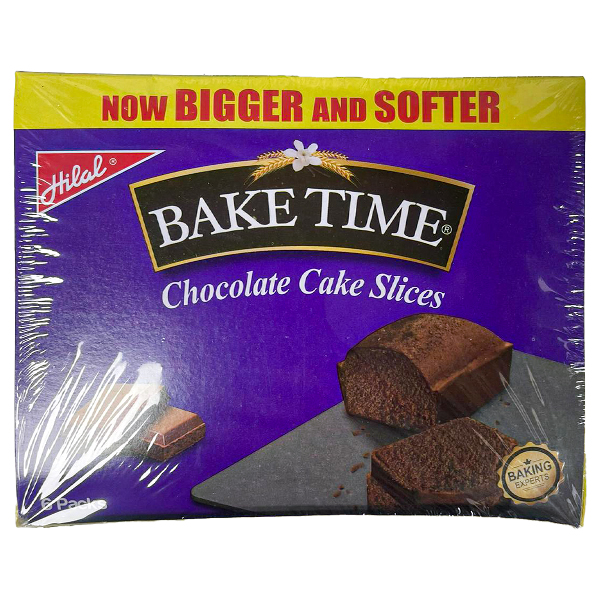Bake Time Chocolate Cake Slices 6pk
