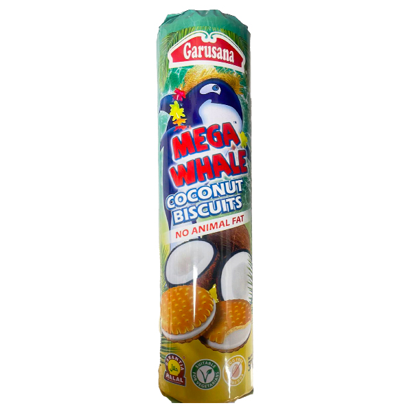 Garusana Mega Whale Coconut Biscuits 500g