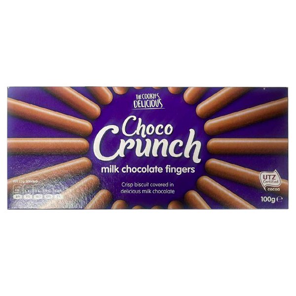 Choco Crunch Milk Chocolate Finger 100g
