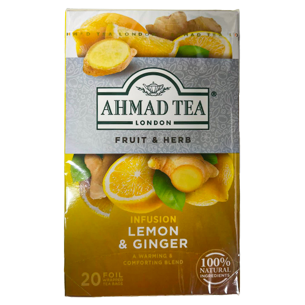 Ahmad Tea Lemon & Ginger 20s