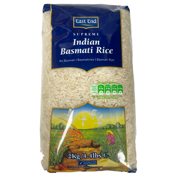 East End Indian Basmati Rice 2kg