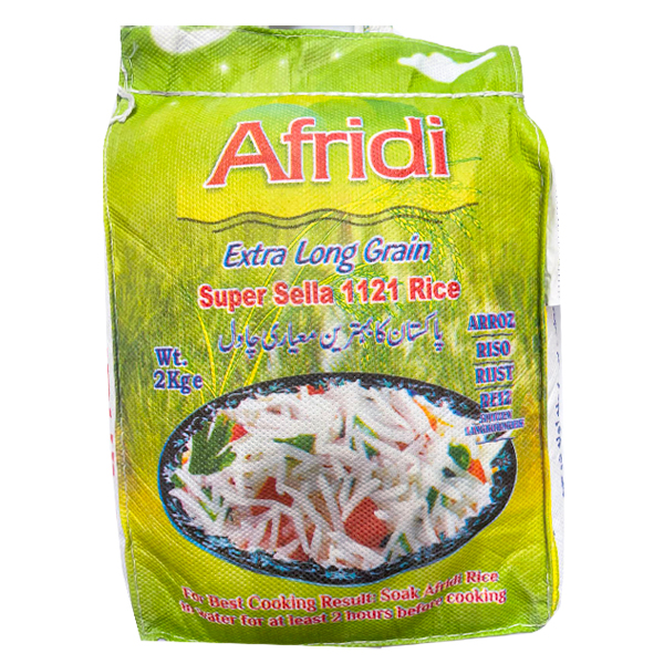 Afridi Sella Rice 2kg
