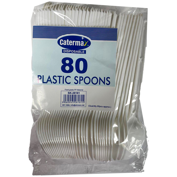 Caterma Plastic Spoons 80 pcs