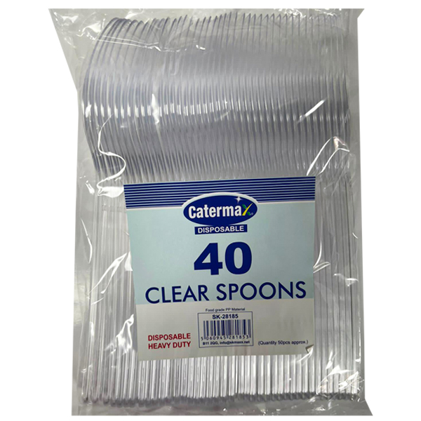 Caterma Disposable Clear Spoon 40