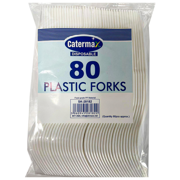 Caterma Plastic Forks 80 pcs