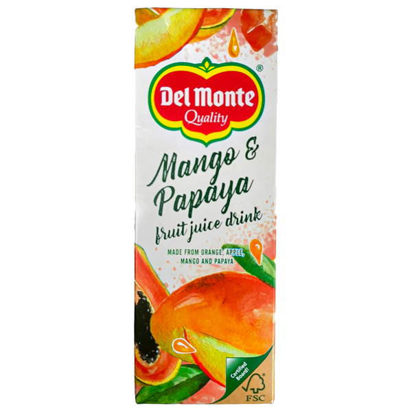 Del Monte Apple Mango & Papaya 1L