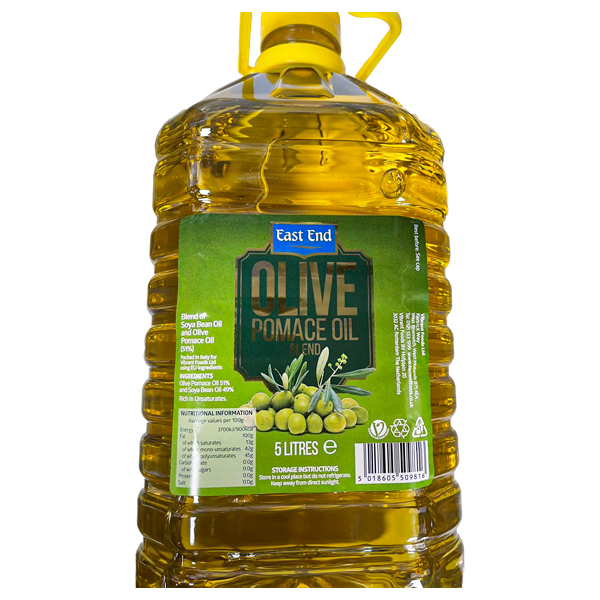 East End Pomace Olive Oil 5l