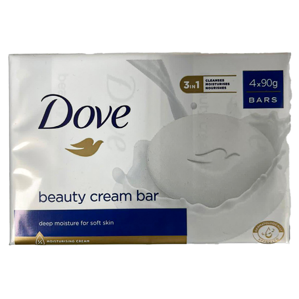 Dove Beauty Cream Bar 4×90 G