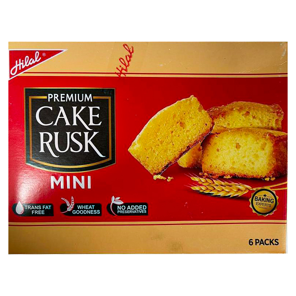 Hilal Cake Rusk Mini 6PK