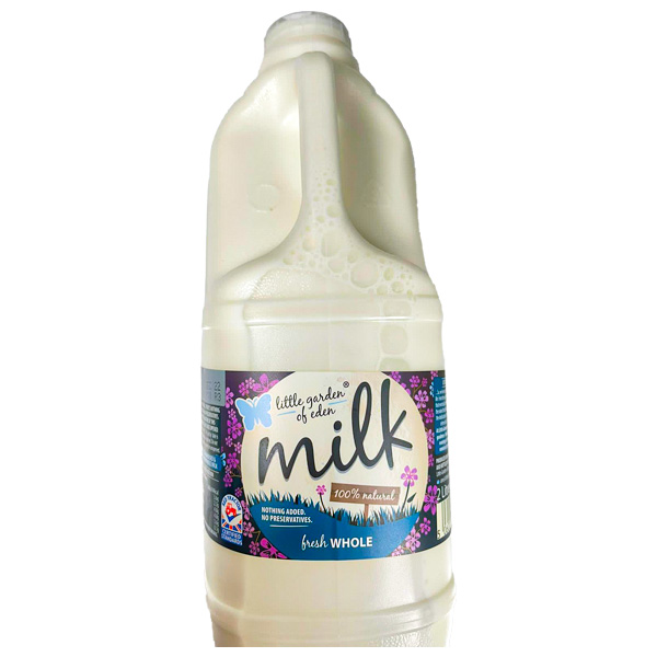 Eden Fresh Whole Milk 3.41l