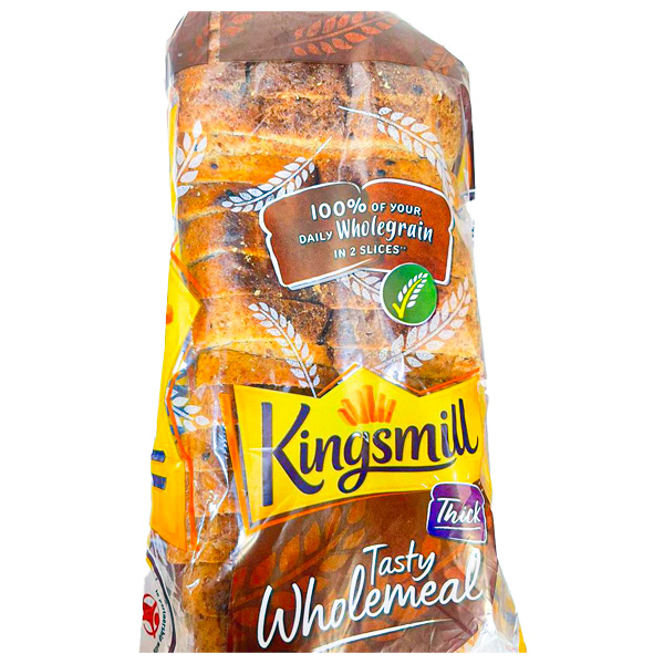 Kingsmill Tasty Whole Meal Thick 800G