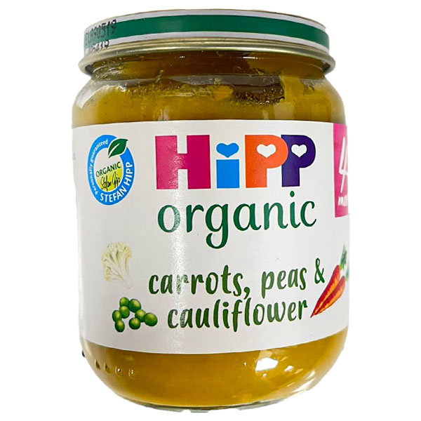 Hipp Organic Carrots Pear Calif 125G